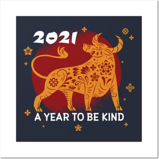 2021 Year To Be Kind Posters and Art